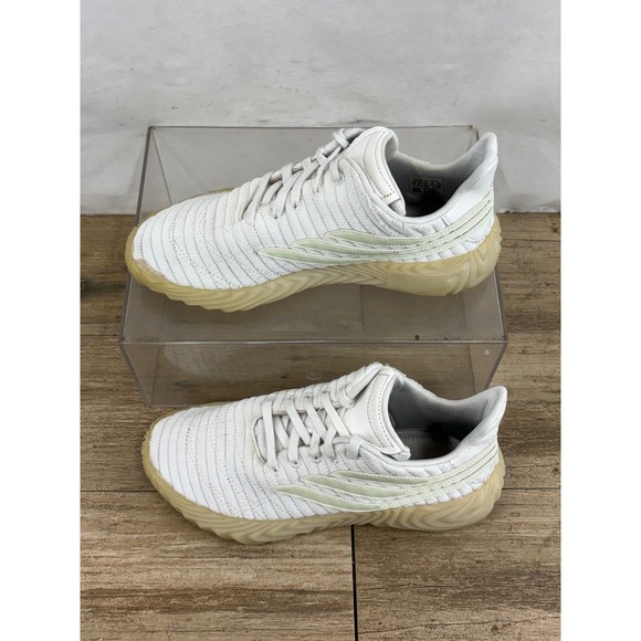 Adidas Sobakov Boost‎ Sneakers White Gum Sole Men's Size 7 EVH 791004 B41966 - Picture 9 of 10